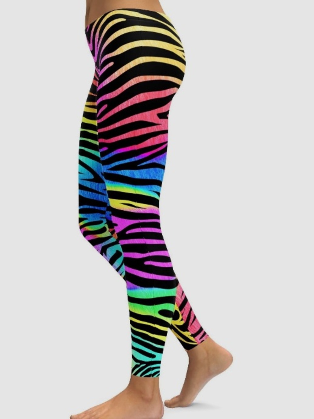 Multicolor Zebra Stripe Phone Case - Rainbow Stripes
